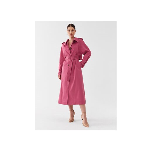 ONLY Trencz 15285115 Różowy Regular Fit M MODIVO