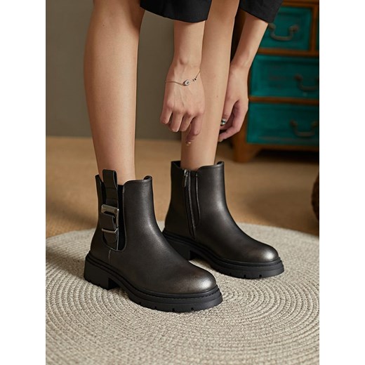 Sixth Sens Botki w kolorze antracytowym Sixth Sens 41 promocja Limango Polska