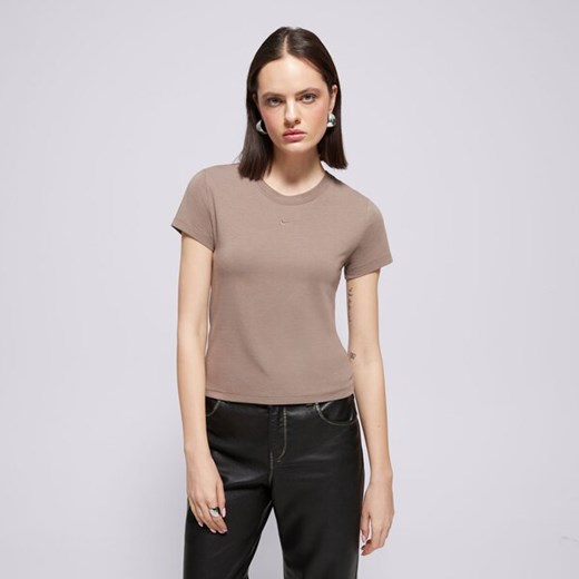 NIKE T-SHIRT W NSW NK CHLL KNT MD CRP ze sklepu Sizeer w kategorii Bluzki damskie - zdjęcie 178093988