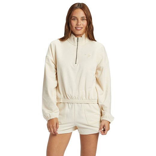 Roxy Bluza w kolorze beżowym ze sklepu Limango Polska w kategorii Bluzy damskie - zdjęcie 178094085