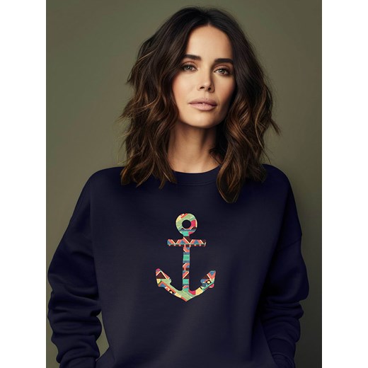 WOOOP Bluza w kolorze granatowym ze sklepu Limango Polska w kategorii Bluzy damskie - zdjęcie 178094177