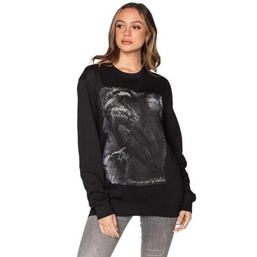 Bluza marki UNDERWORLD unisex Raven ze sklepu morillo w kategorii Bluzy damskie - zdjęcie 178094519