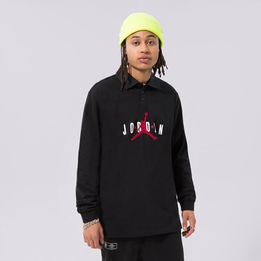 JORDAN T-SHIRT M J ESS RUGBY TOP ze sklepu Sizeer w kategorii T-shirty męskie - zdjęcie 178094587