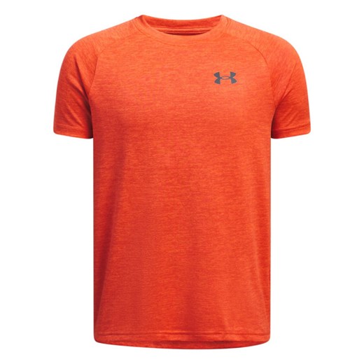 Chłopięca koszulka treningowa Under Armour UA Tech 2.0 SS - pomarańczowa ze sklepu Sportstylestory.com w kategorii T-shirty chłopięce - zdjęcie 178095529