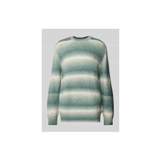 Sweter z dzianiny z mieszanki żywej wełny i wełny z alpaki ze sklepu Peek&Cloppenburg  w kategorii Swetry męskie - zdjęcie 178095795