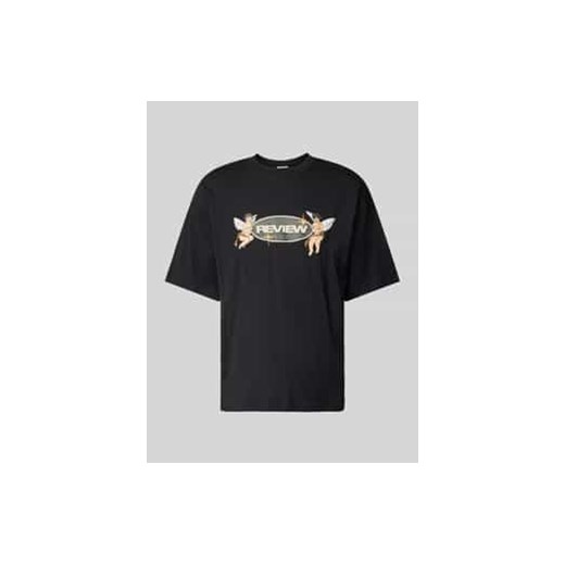 T-shirt z nadrukiem z logo ze sklepu Peek&Cloppenburg  w kategorii T-shirty męskie - zdjęcie 178096036