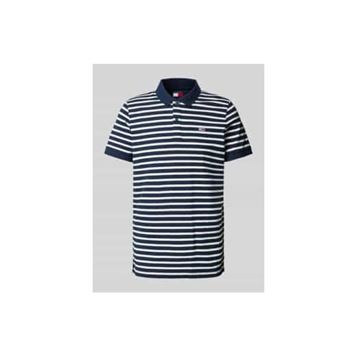 Koszulka polo o kroju slim fit z wyhaftowanym logo ze sklepu Peek&Cloppenburg  w kategorii T-shirty męskie - zdjęcie 178096037