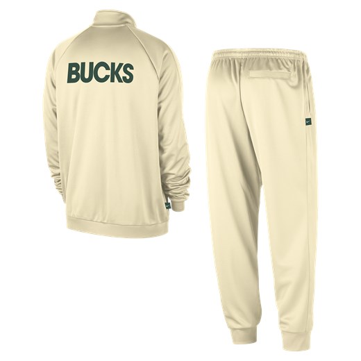 Dres męski NBA Nike Milwaukee Bucks Club Courtside - Brązowy Nike XL Nike poland