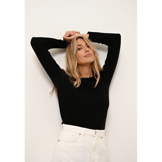 Just Cashmere Kaszmirowy sweter &quot;Grace&quot; w kolorze czarnym ze sklepu Limango Polska w kategorii Swetry damskie - zdjęcie 178099027