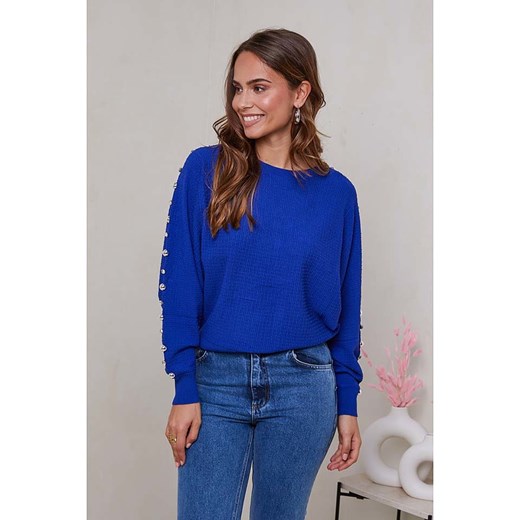 Soft Cashmere Sweter w kolorze niebieskim ze sklepu Limango Polska w kategorii Swetry damskie - zdjęcie 178099297
