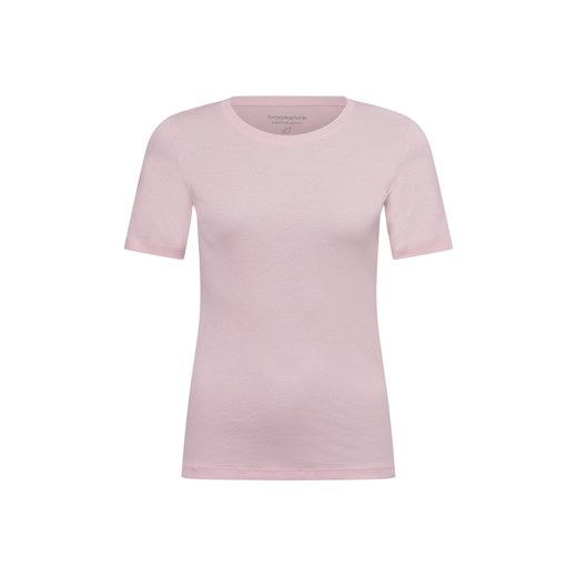 brookshire T-shirt damski Kobiety Bawełna różowy jednolity ze sklepu vangraaf w kategorii Bluzki damskie - zdjęcie 178099449
