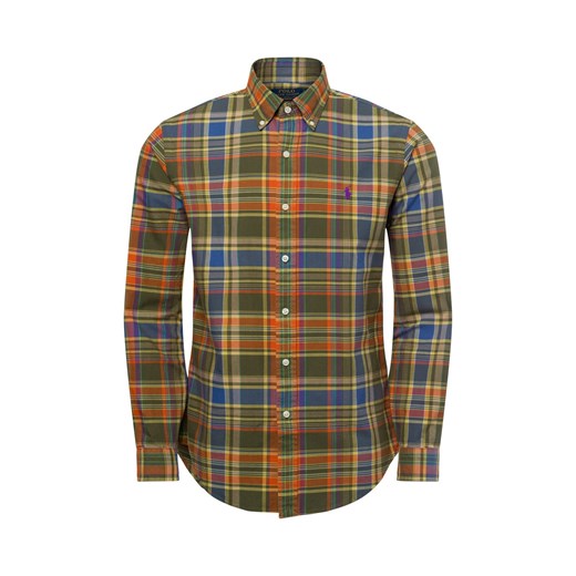 Polo Ralph Lauren Męska koszula casual Mężczyźni Comfort Fit Bawełna wielokolorowy w kratkę ze sklepu vangraaf w kategorii Koszule męskie - zdjęcie 178099515