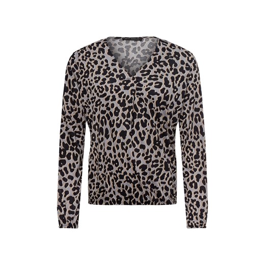 Betty Barclay Damska koszulka z długim rękawem Kobiety Bawełna jasny szary wzorzysty ze sklepu vangraaf w kategorii Bluzki damskie - zdjęcie 178099528