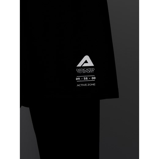Sinsay - Legginsy sportowe z krótkimi spodenkami ACTIVE - czarny Sinsay 152 Sinsay