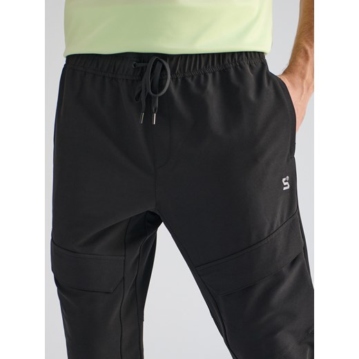 Sinsay - Spodnie SNSY PERFORMANCE - czarny Sinsay XL Sinsay