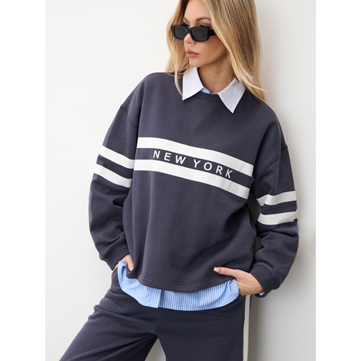 Sinsay - Bluza - niebieski Sinsay XXL Sinsay