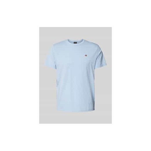 T-shirt z wyhaftowanym logo ze sklepu Peek&Cloppenburg  w kategorii T-shirty męskie - zdjęcie 178101807