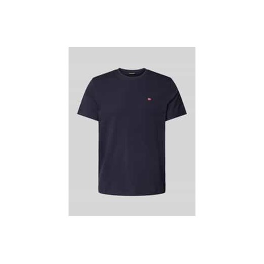 T-shirt z wyhaftowanym logo ze sklepu Peek&Cloppenburg  w kategorii T-shirty męskie - zdjęcie 178101856