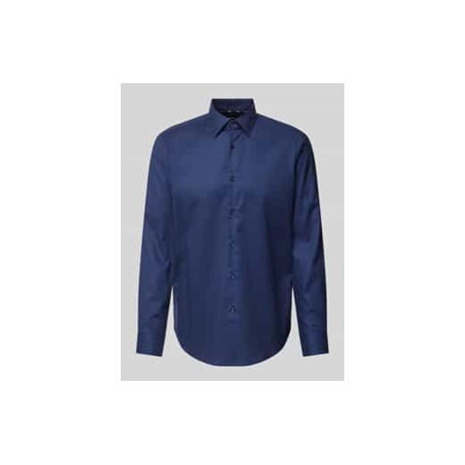 Koszula biznesowa o kroju regular fit z listwą guzikową ze sklepu Peek&Cloppenburg  w kategorii Koszule męskie - zdjęcie 178101865