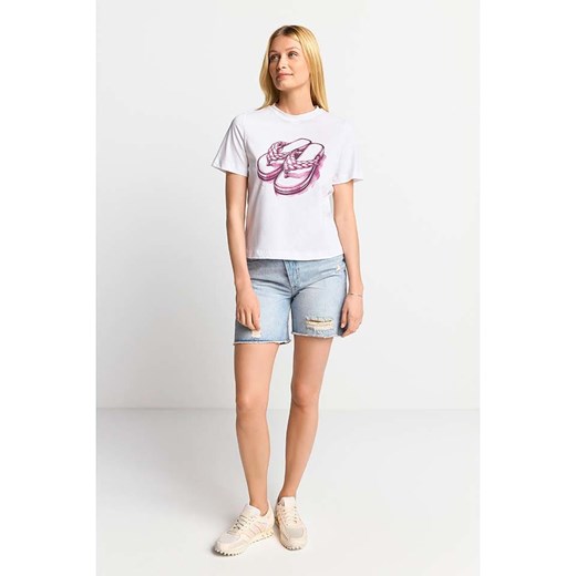 Rich &amp; Royal Koszulka w kolorze białym ze sklepu Limango Polska w kategorii Bluzki damskie - zdjęcie 178102178