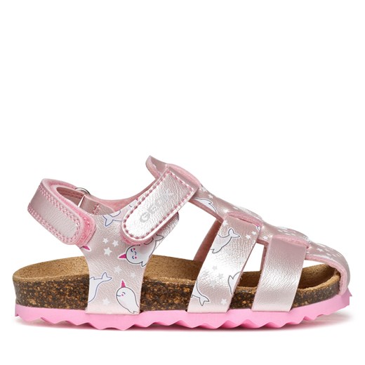 Sandały Geox B Sandal Chalki B452RA 0PVNF C8010 M Różowy ze sklepu eobuwie.pl w kategorii Sandały dziecięce - zdjęcie 178102967