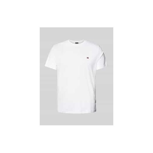 T-shirt z wyhaftowanym logo ze sklepu Peek&Cloppenburg  w kategorii T-shirty męskie - zdjęcie 178103048