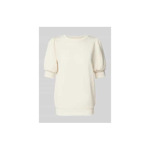 Bluza z prążkowanymi wykończeniami ze sklepu Peek&Cloppenburg  w kategorii Bluzy damskie - zdjęcie 178104539