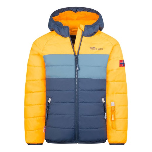 Trollkids Kurtka narciarska &quot;Hafjell XT&quot; w kolorze niebiesko-żółtym ze sklepu Limango Polska w kategorii Kurtki chłopięce - zdjęcie 178105749