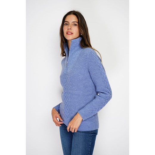 Sweter damski William De Faye jesienny 