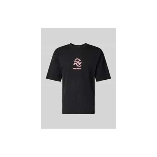 T-shirt z nadrukiem z logo ze sklepu Peek&Cloppenburg  w kategorii T-shirty męskie - zdjęcie 178107739