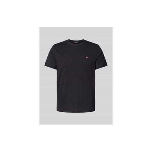 T-shirt z wyhaftowanym logo ze sklepu Peek&Cloppenburg  w kategorii T-shirty męskie - zdjęcie 178107925