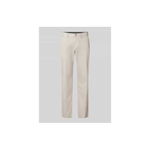 Chinosy o kroju regular fit z fakturowanym wzorem ze sklepu Peek&Cloppenburg  w kategorii Spodnie męskie - zdjęcie 178107928