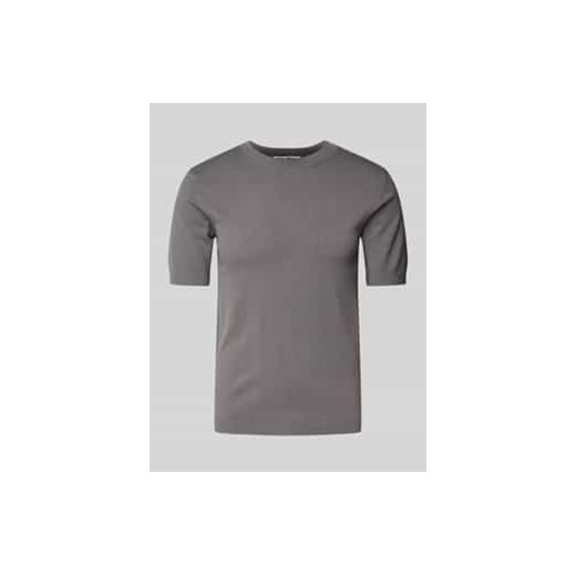 Bluzka z dzianiny z okrągłym dekoltem ze sklepu Peek&Cloppenburg  w kategorii T-shirty męskie - zdjęcie 178107985