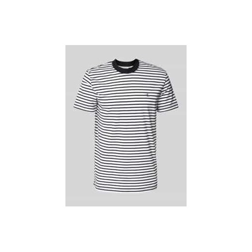 T-shirt z nadrukiem z logo ze sklepu Peek&Cloppenburg  w kategorii T-shirty męskie - zdjęcie 178108107