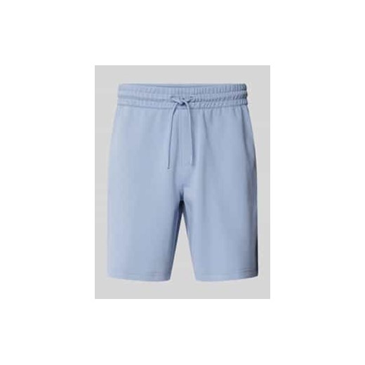 Szorty o kroju regular fit z zaznaczonym rozporkiem ze sklepu Peek&Cloppenburg  w kategorii Spodenki męskie - zdjęcie 178108128