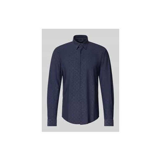 Koszula casualowa o kroju slim fit z kołnierzykiem typu kent model ‘Roan’ ze sklepu Peek&Cloppenburg  w kategorii Koszule męskie - zdjęcie 178108149