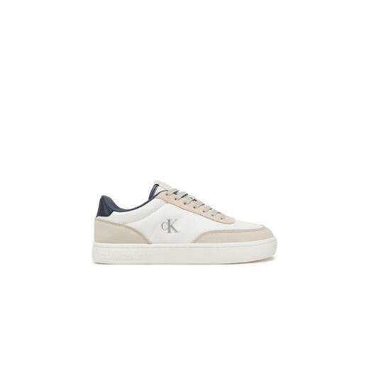 Calvin Klein Jeans Sneakersy Classic Cupsole In Tc YM0YM01194 Biały ze sklepu MODIVO w kategorii Buty sportowe męskie - zdjęcie 178112425