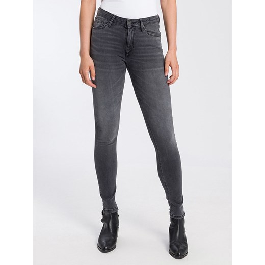 Cross Jeans Dżinsy - Skinny fit - w kolorze antracytowym ze sklepu Limango Polska w kategorii Jeansy damskie - zdjęcie 178113488