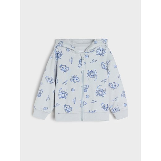 Sinsay - Bluza z kapturem Król Lew - szary Sinsay 98 Sinsay