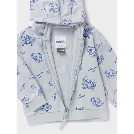 Sinsay - Bluza z kapturem Król Lew - szary Sinsay 104 Sinsay