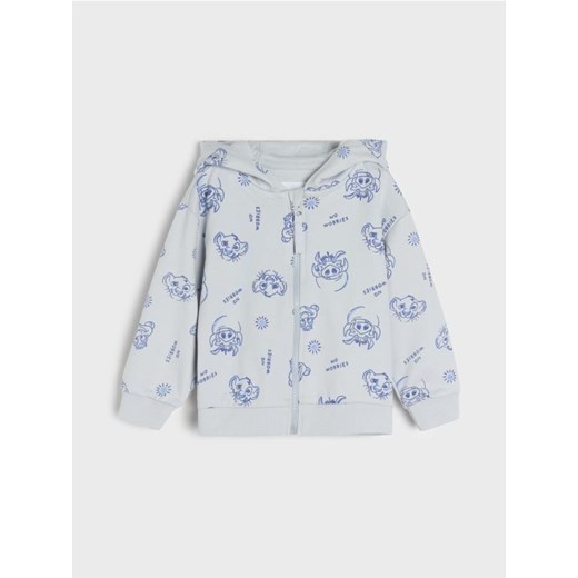 Sinsay - Bluza z kapturem Król Lew - szary Sinsay 80 Sinsay