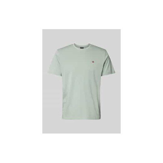 T-shirt z wyhaftowanym logo model ‘SALIS’ ze sklepu Peek&Cloppenburg  w kategorii T-shirty męskie - zdjęcie 178120229