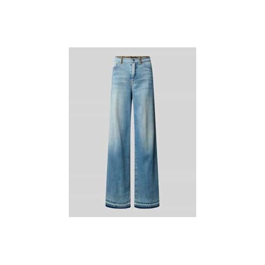 Jeansy o kroju wide fit z 5 kieszeniami ze sklepu Peek&Cloppenburg  w kategorii Jeansy damskie - zdjęcie 178120316