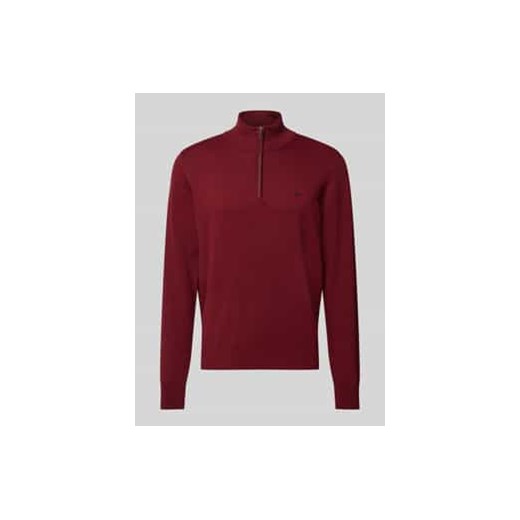 Sweter z dzianiny z kołnierzem ze sklepu Peek&Cloppenburg  w kategorii Swetry męskie - zdjęcie 178121219