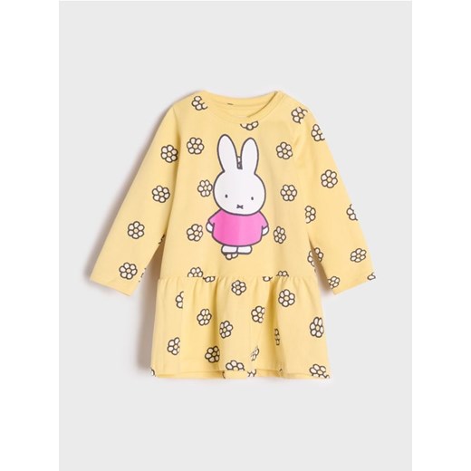Sinsay - Sukienka Miffy - żółty ze sklepu Sinsay w kategorii Sukienki niemowlęce - zdjęcie 178122285