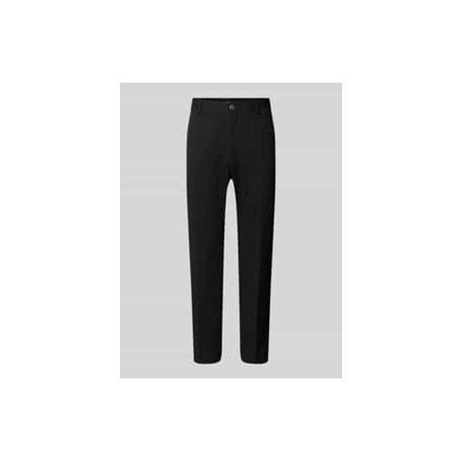 Spodnie do garnituru o kroju slim fit z zapięciem na guzik i zamek błyskawiczny ze sklepu Peek&Cloppenburg  w kategorii Spodnie męskie - zdjęcie 178122547