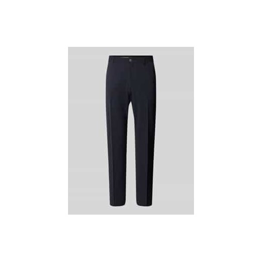 Spodnie do garnituru o kroju slim fit z zapięciem na guzik i zamek błyskawiczny ze sklepu Peek&Cloppenburg  w kategorii Spodnie męskie - zdjęcie 178122589