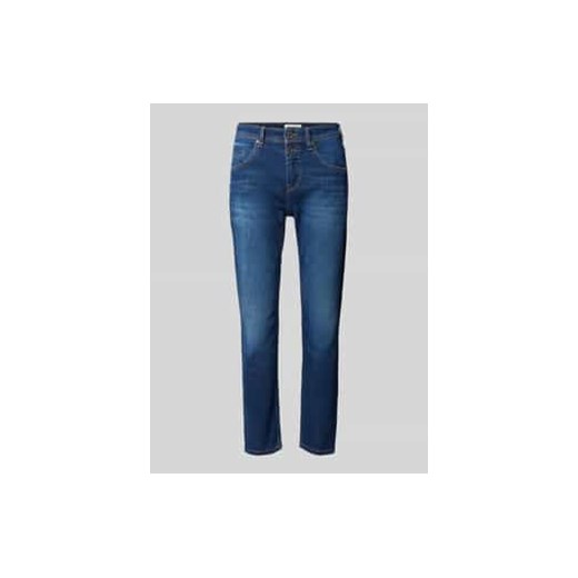 Jeansy skrócone o kroju boyfriend fit z dodatkiem streczu model ‘Theda’ ze sklepu Peek&Cloppenburg  w kategorii Jeansy damskie - zdjęcie 178122596
