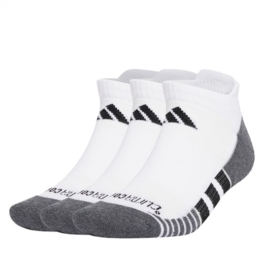 Zestaw 3 par niskich skarpet unisex adidas Prf Cc C Low 3P JD9569 Biały ze sklepu eobuwie.pl w kategorii Skarpetki damskie - zdjęcie 178123559