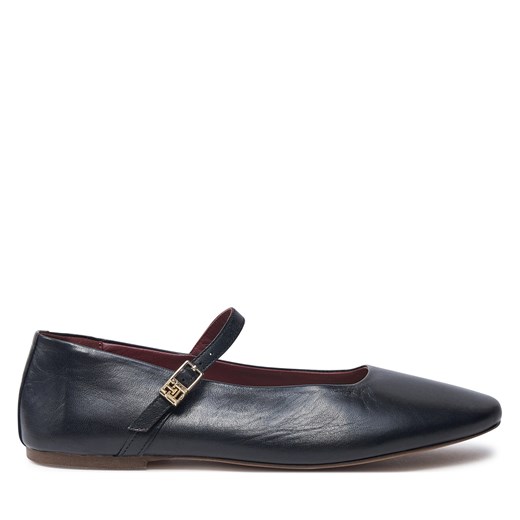 Baleriny Tommy Hilfiger Maryjane FW0FW08294 Czarny Tommy Hilfiger 39 wyprzedaż eobuwie.pl